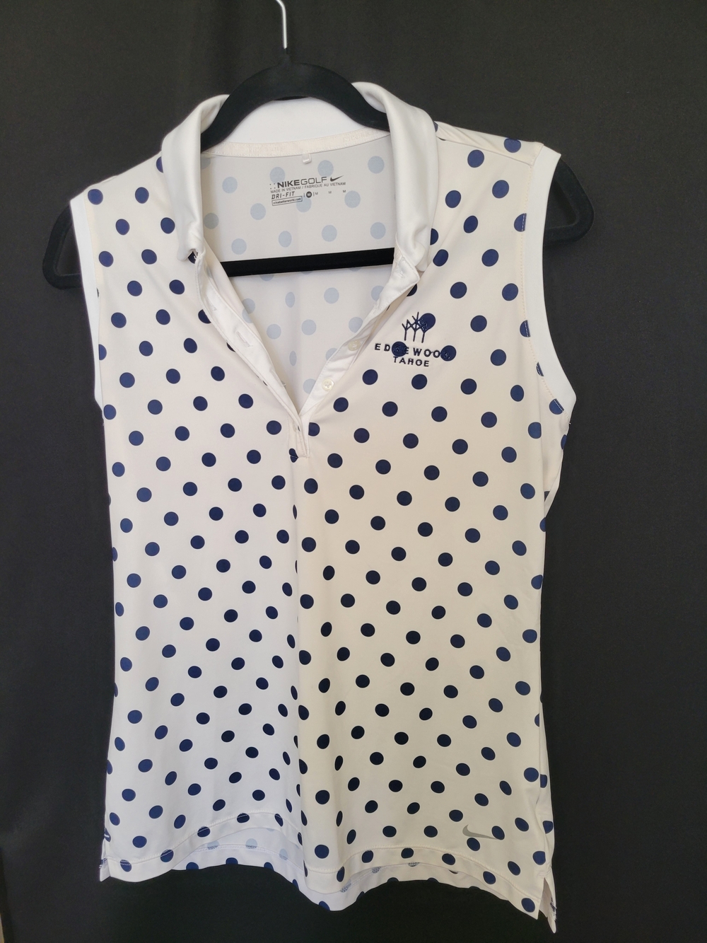 Men's Polka Dot Golf Polo